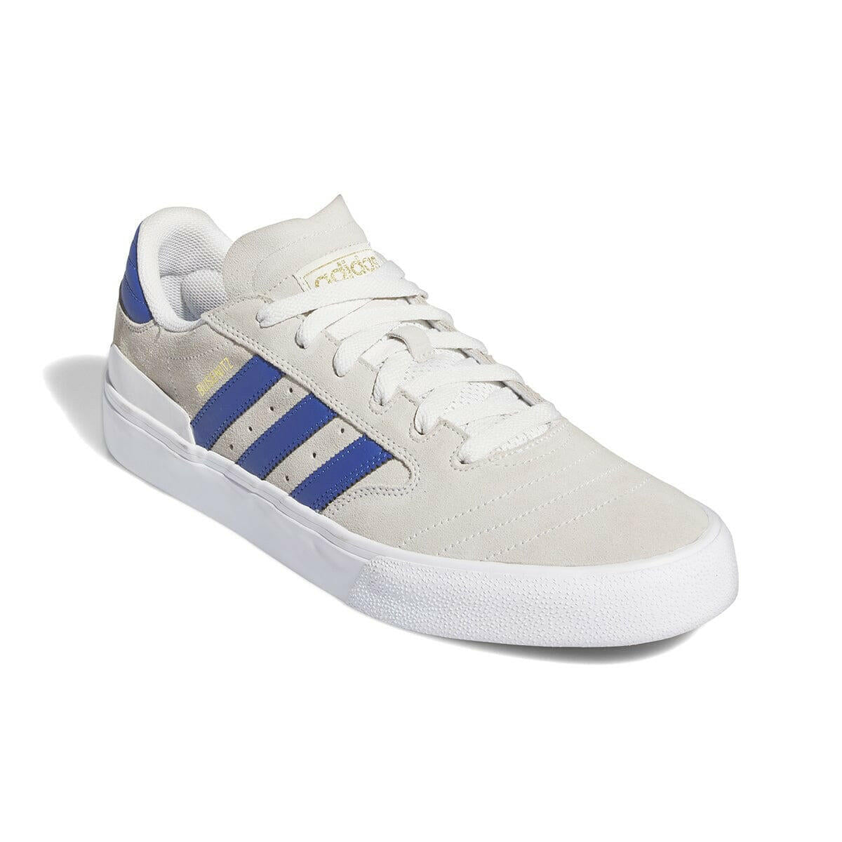 Adidas - Busenitz Vulc II Shoes White/Blue/Gold.