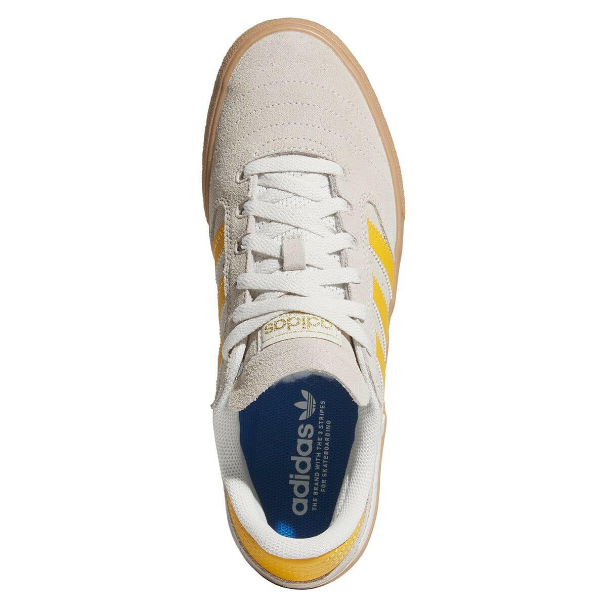 Adidas - Busenitz Vulc II Shoes White/Yellow/Gold.