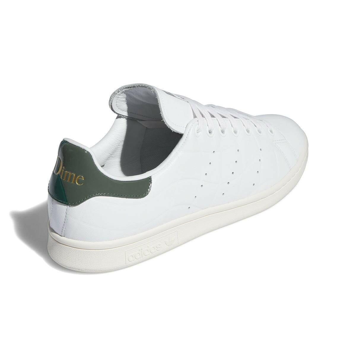Adidas - Dime Stan Smith Shoes Cloud White/Collegiate Green/Green Oxide.