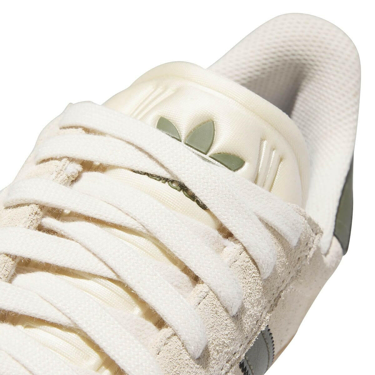 Adidas Gazelle Adv Shoes Beige/Green/Gum