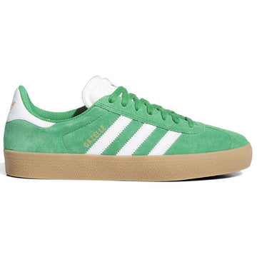 Adidas - Gazelle Adv Shoes Green/White/Gold.