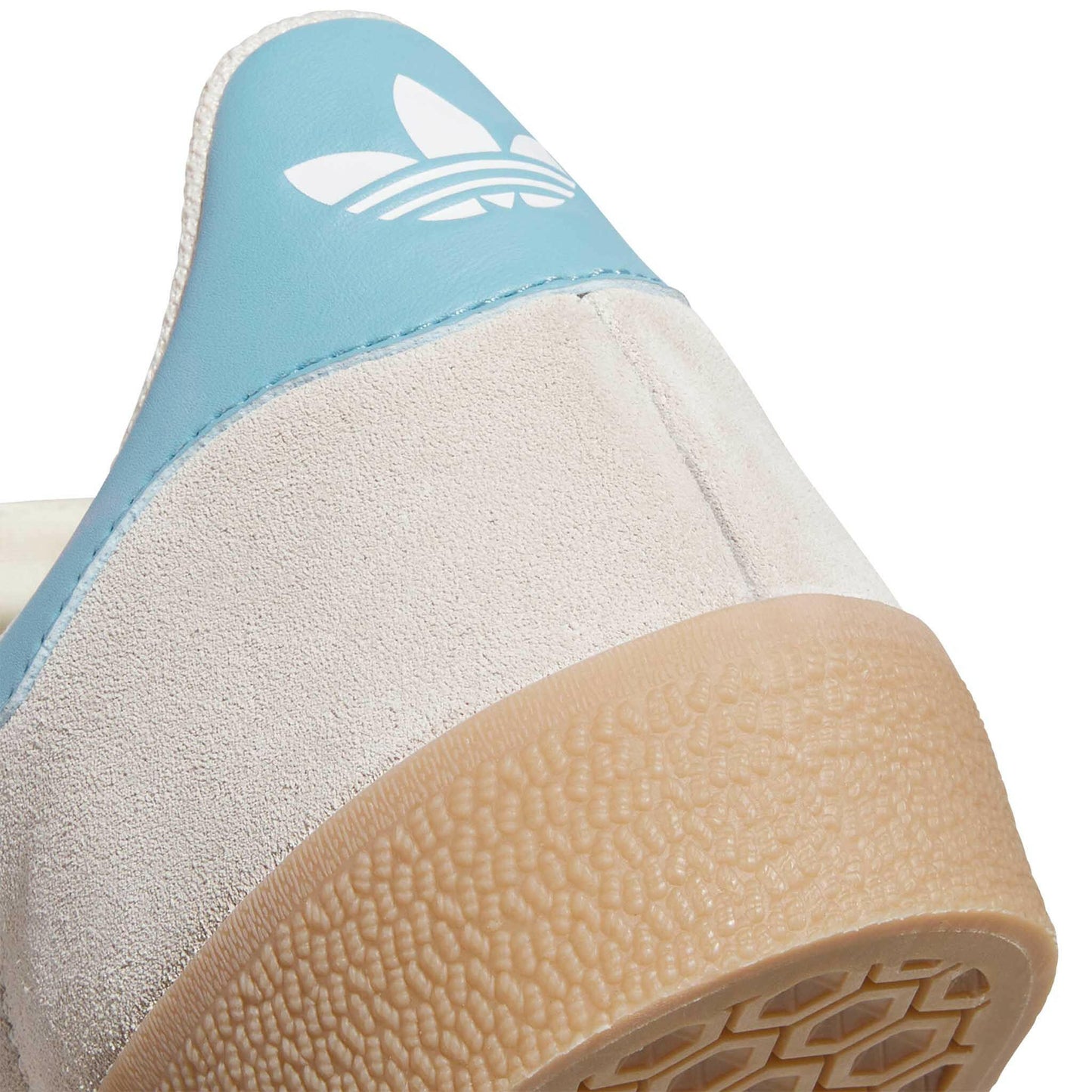 Adidas - Gazelle Adv Shoes White/Blue/Gum.