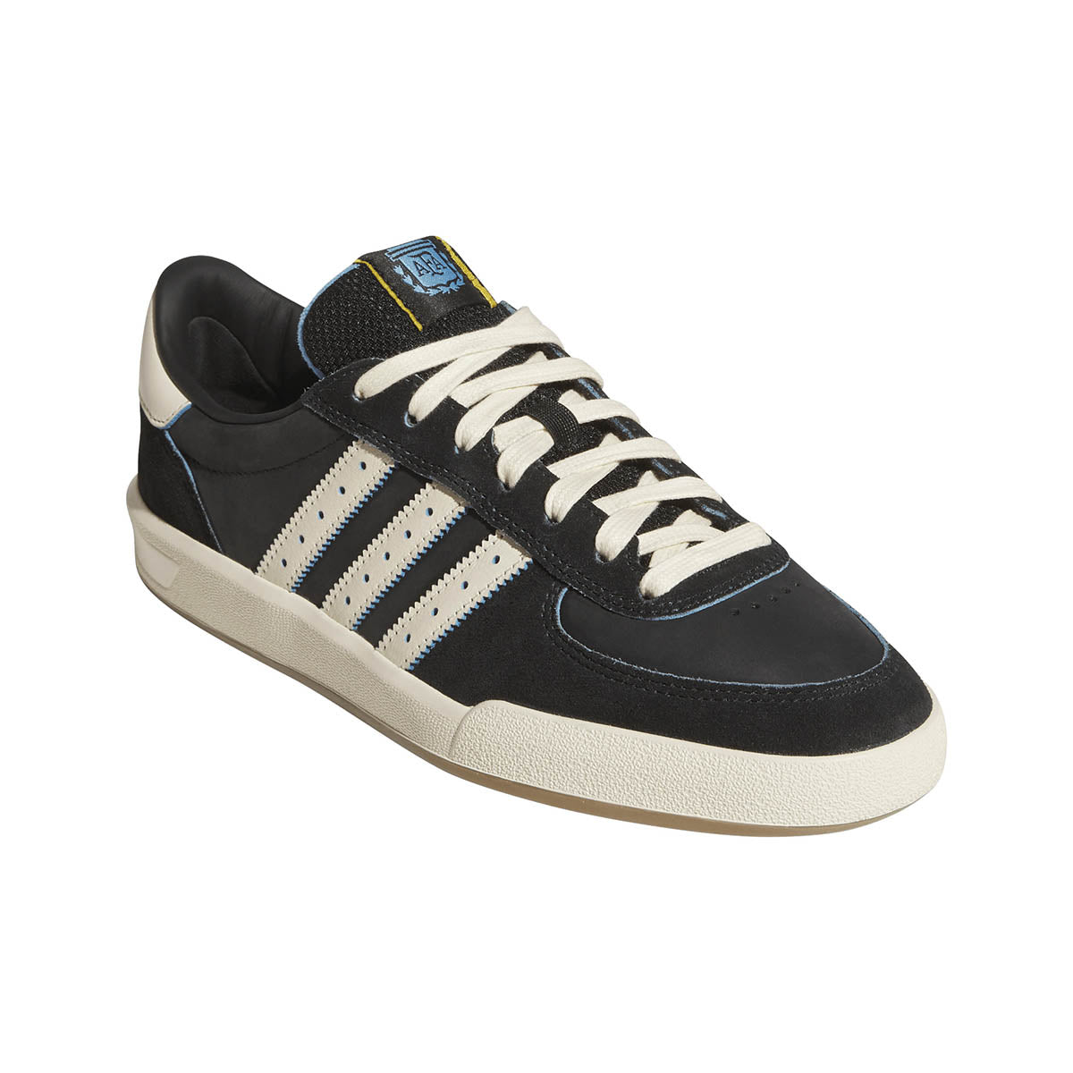 Adidas Glenburn X Agentina X Thrasher Shoes Black/Cream/Gum Front