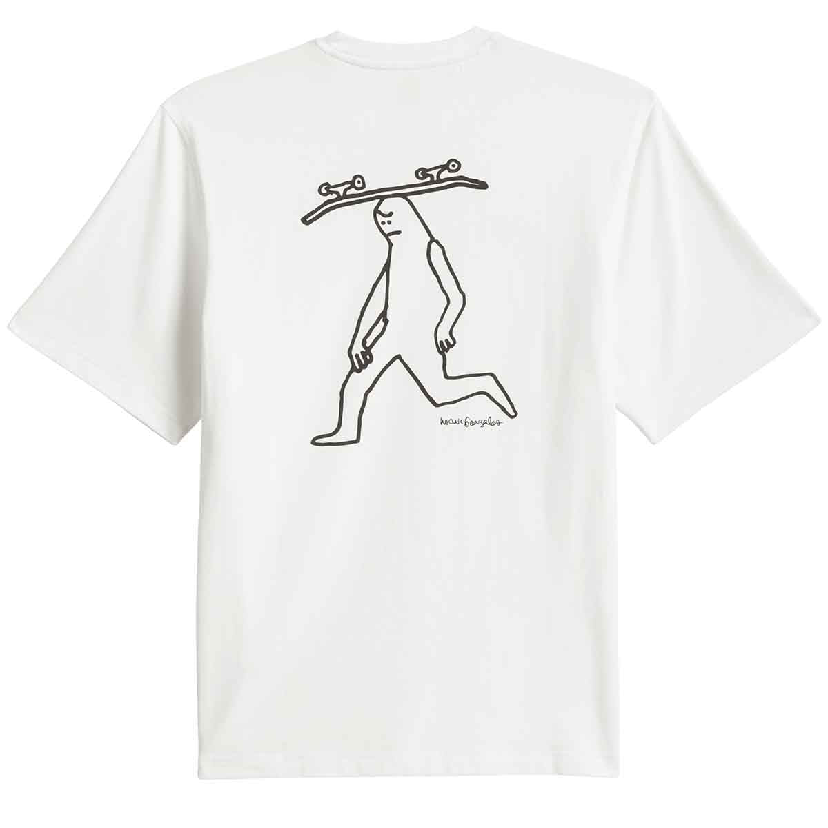 Adidas Gonz Spot Tee White Back