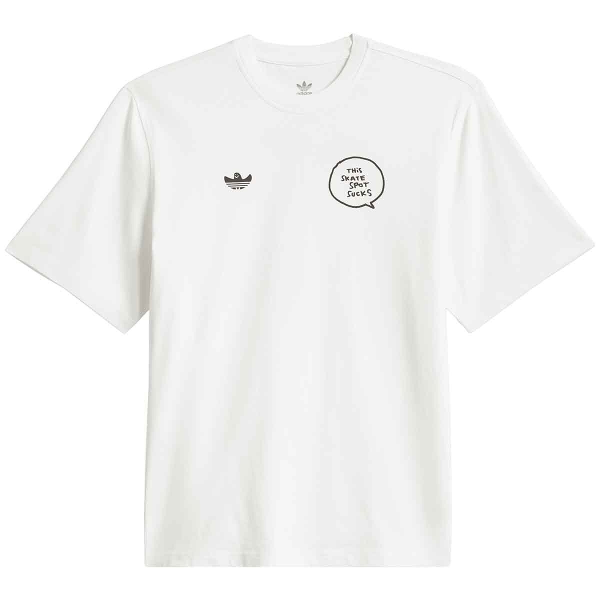 Adidas Gonz Spot Tee White Front