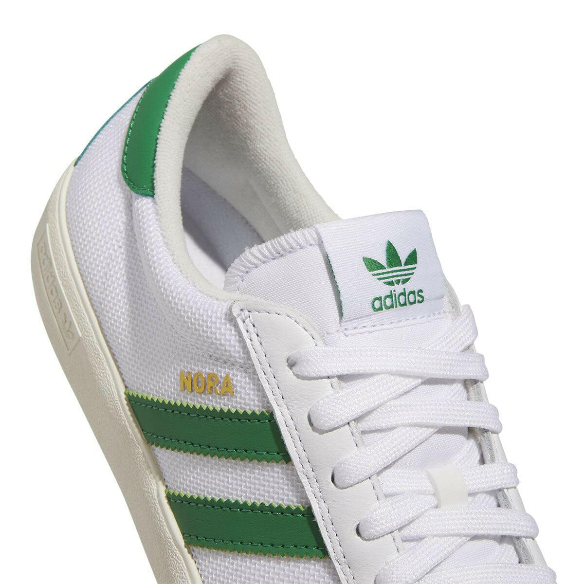 Adidas - Nora Shoes White/Green/White.