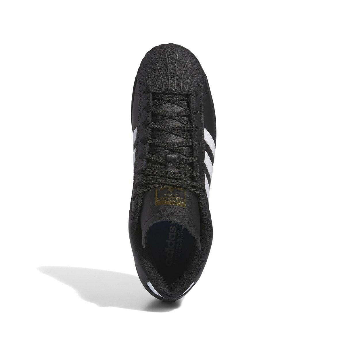 Adidas - Pro Model Adv Shoes Black/White/Gold.