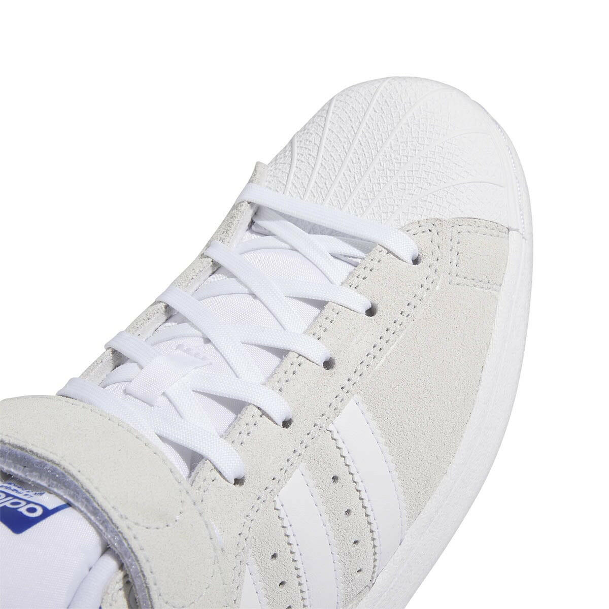 Adidas - Pro Shell Adv Shoes White/White/Blue.
