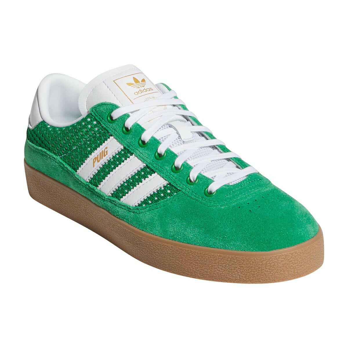 Adidas - Puig Indoor Shoes Green/White/Gum.