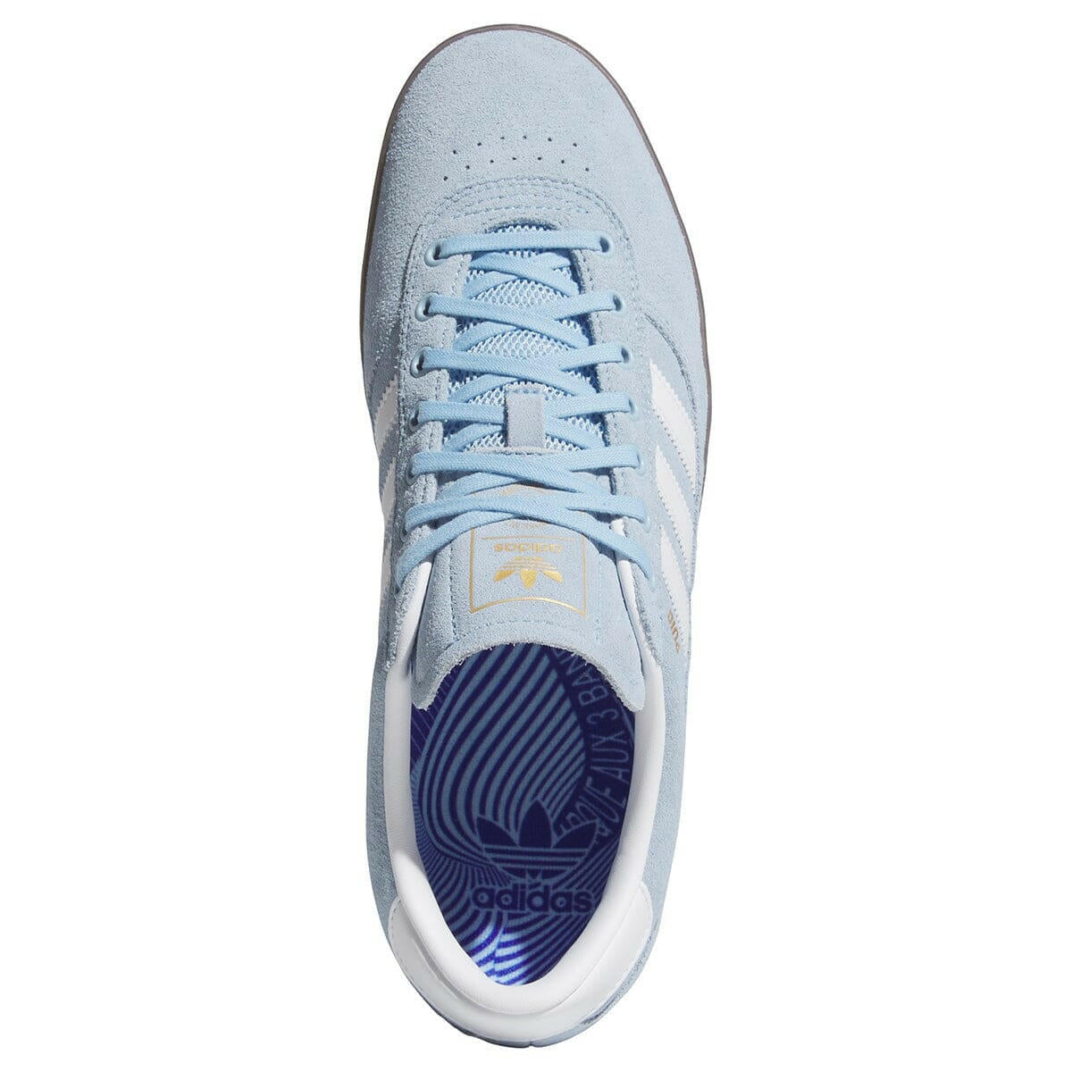 Adidas - Puig Indoor Shoes Sky Blue/White/Gum.