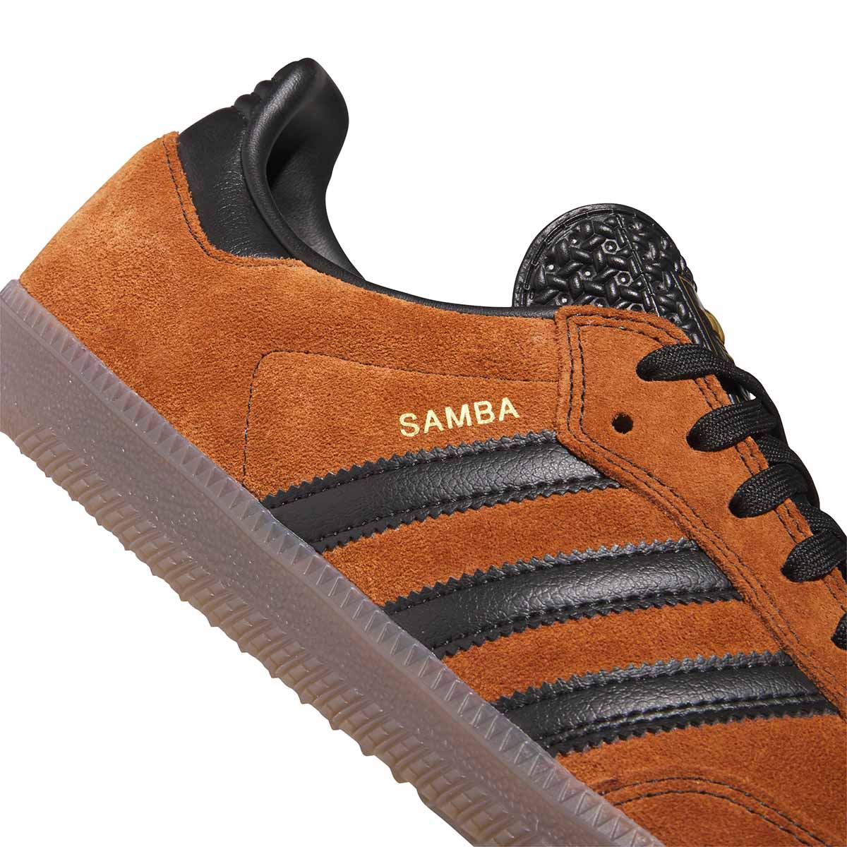 Adidas Samba ADV Shoes Dusky Bronze/Black/Gum Side