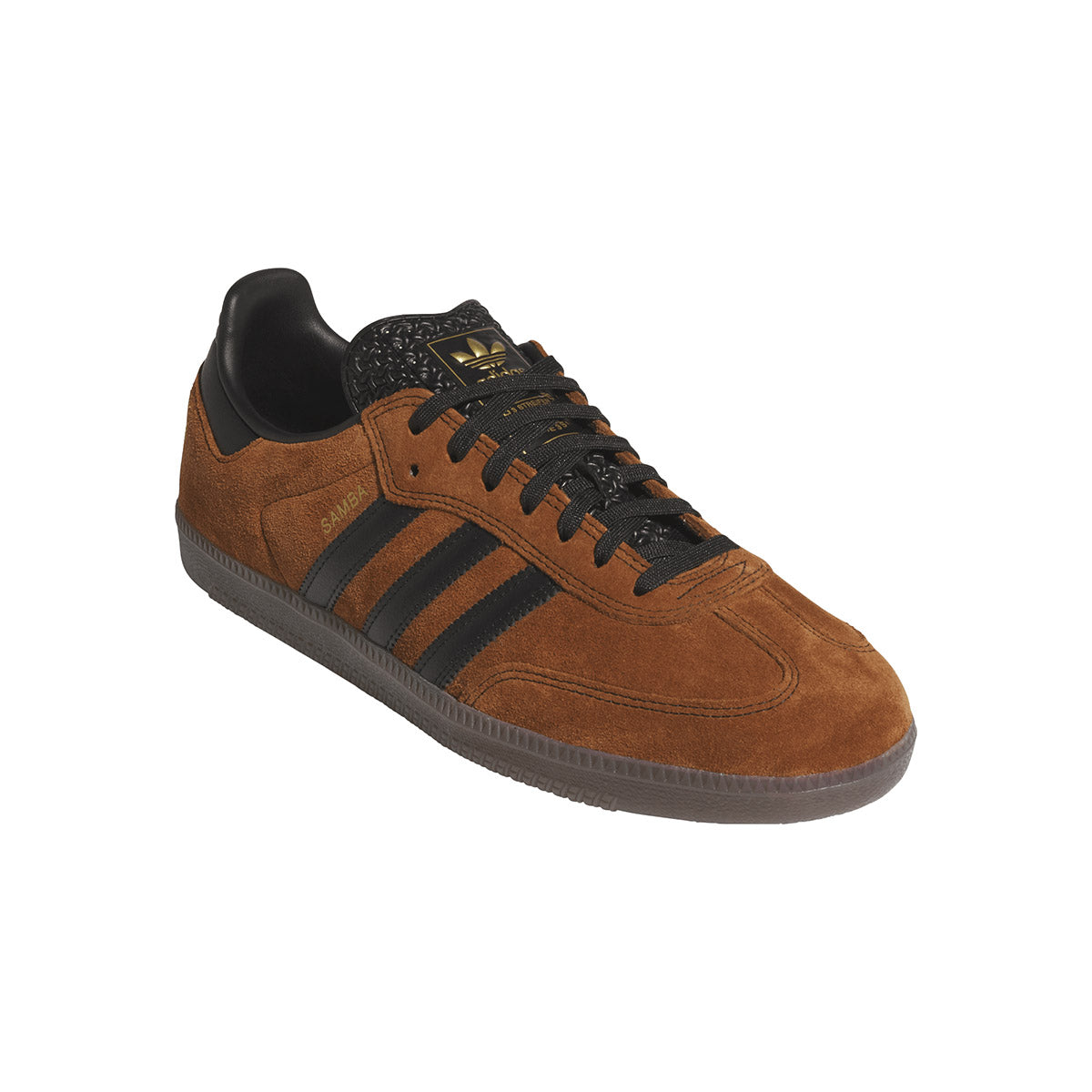 Adidas Samba ADV Shoes Dusky Bronze/Black/Gum Front