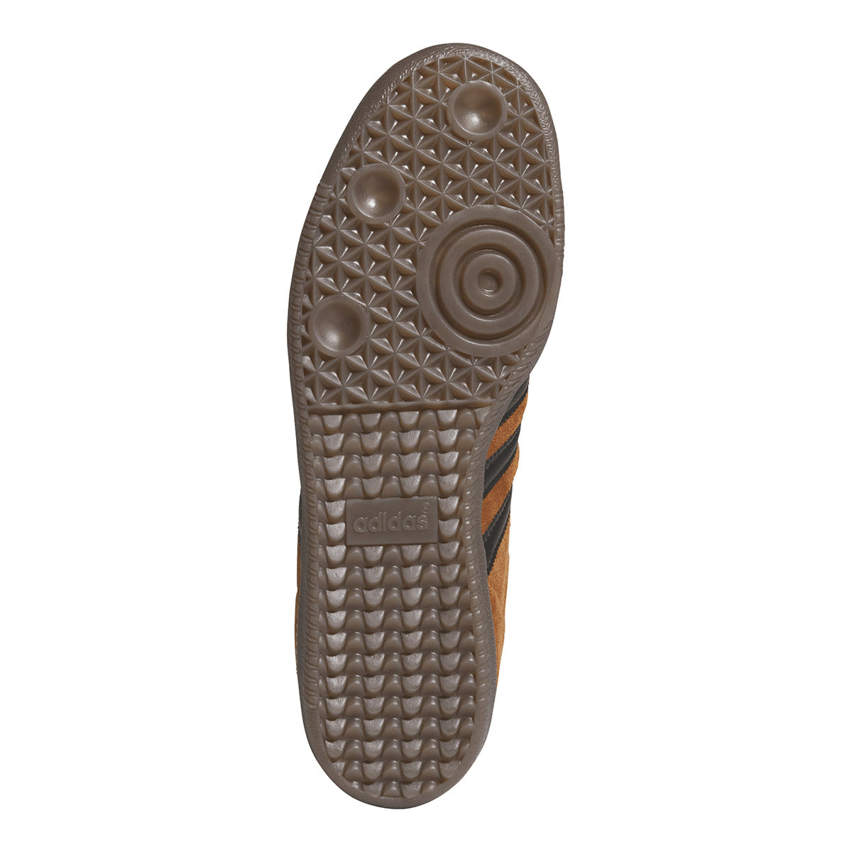 Adidas Samba ADV Shoes Dusky Bronze/Black/Gum Sole