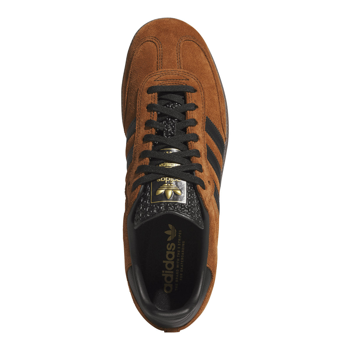 Adidas Samba ADV Shoes Dusky Bronze/Black/Gum Top