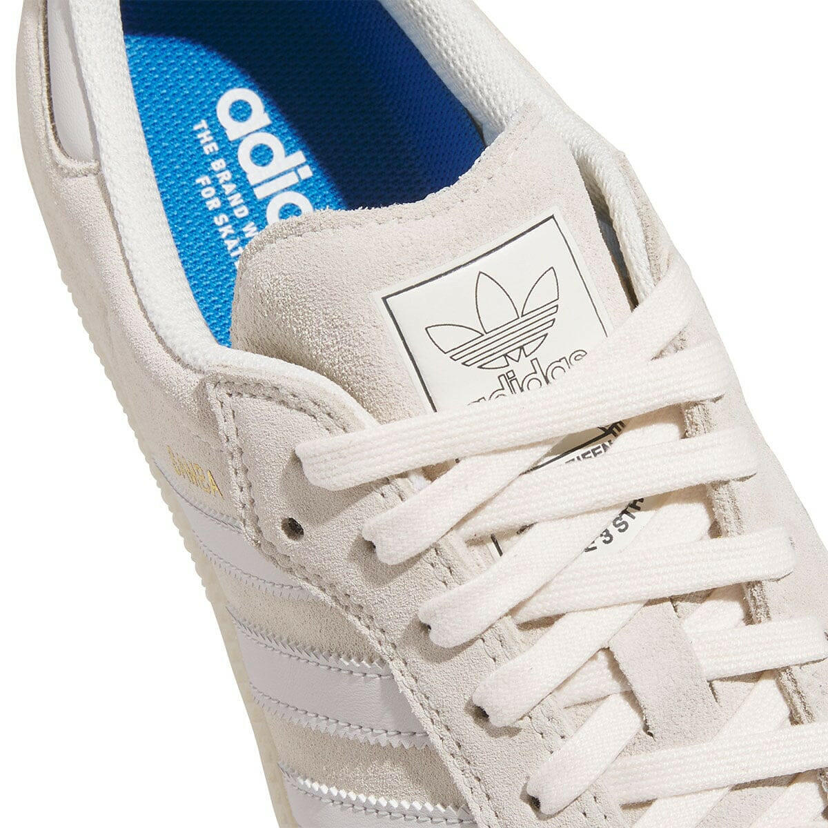 Adidas - Samba Adv Shoes White/Carbon.