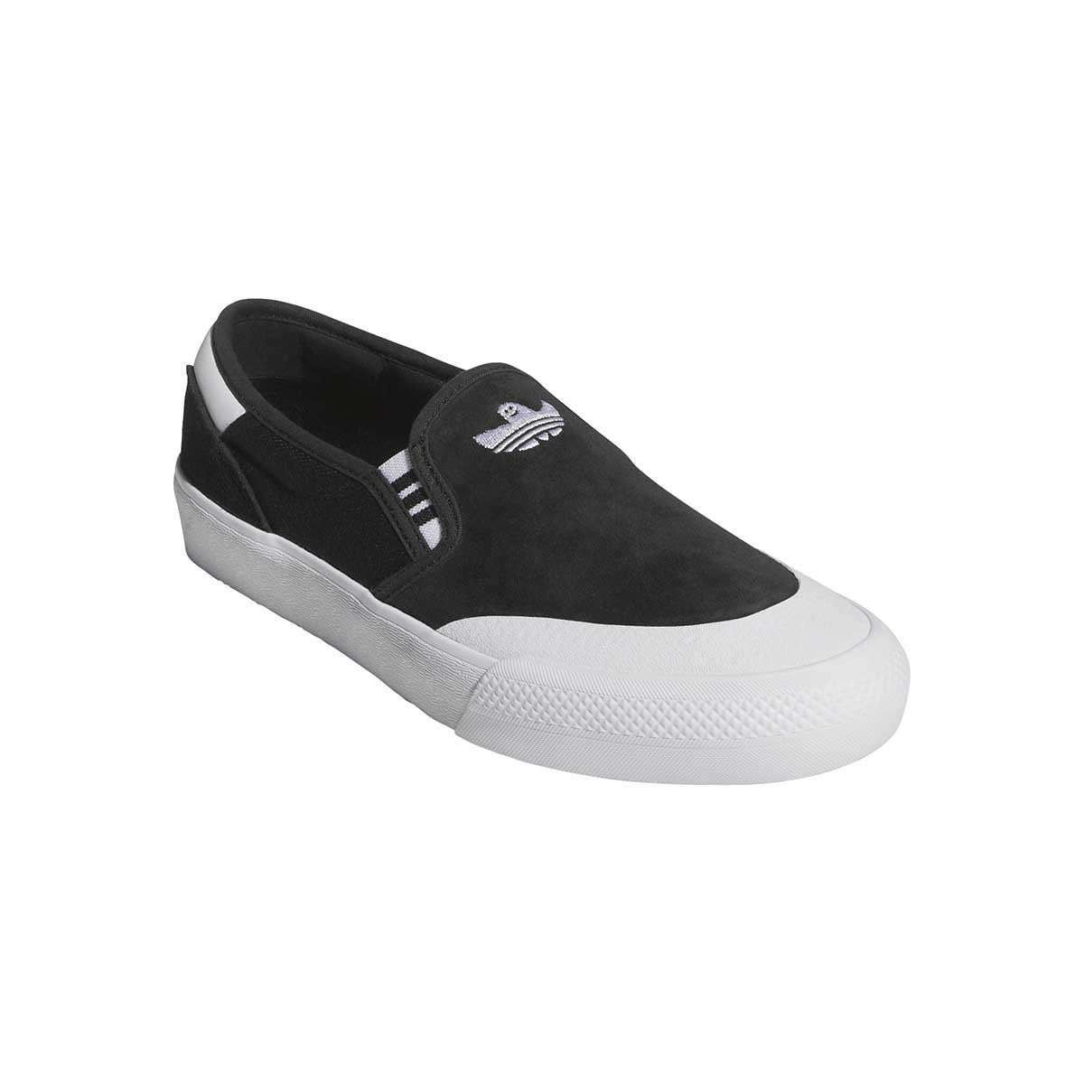 Adidas Shmoofoil Slip RX Shoes Black/White/Gum Front
