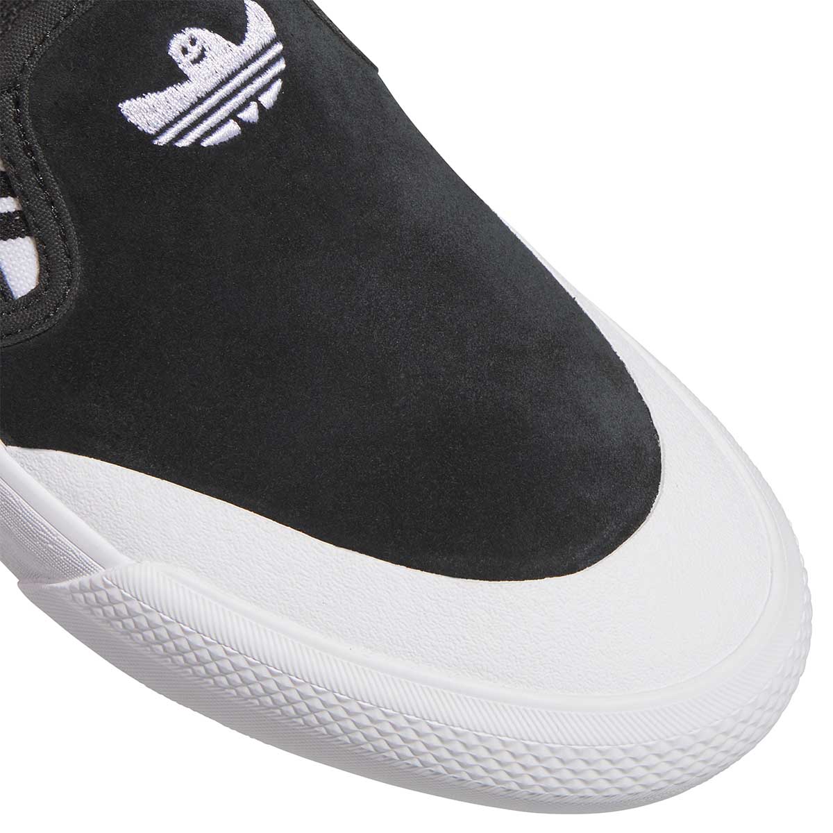 Adidas Shmoofoil Slip RX Shoes Black/White/Gum Toe