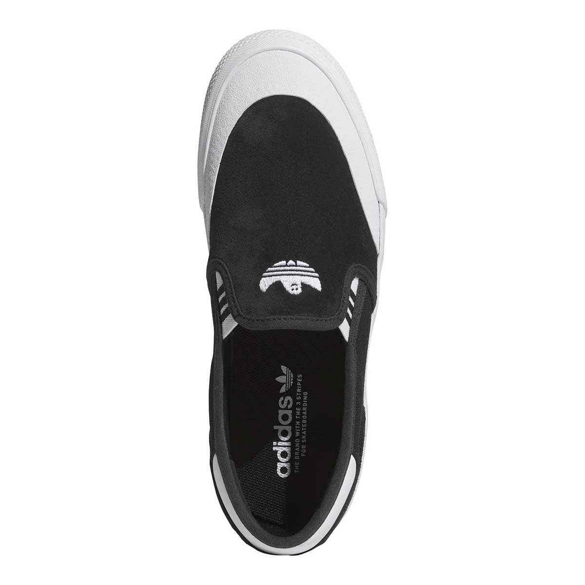Adidas Shmoofoil Slip RX Shoes Black/White/Gum Top