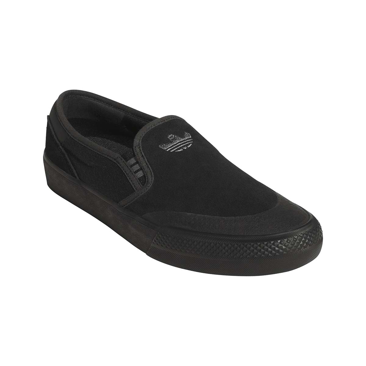 Adidas Shmoofoil Slip Shoes Black/Grey/Black Front