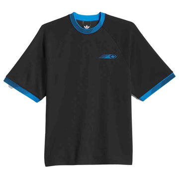 Adidas Skateboarding Formula Tee Black/Blue Front