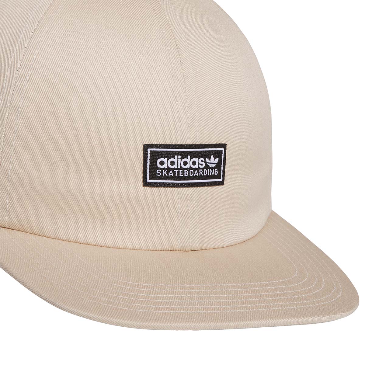 Adidas Skateboarding Lowkey 6 Panel Cap Crystal Linen Front Detail