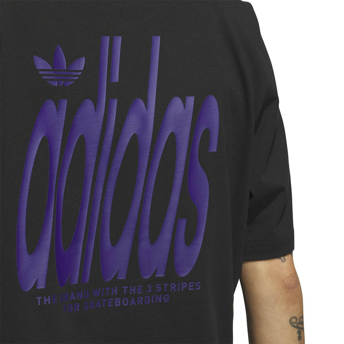 Adidas - 4.0 Stretched Tee Black/Purple.