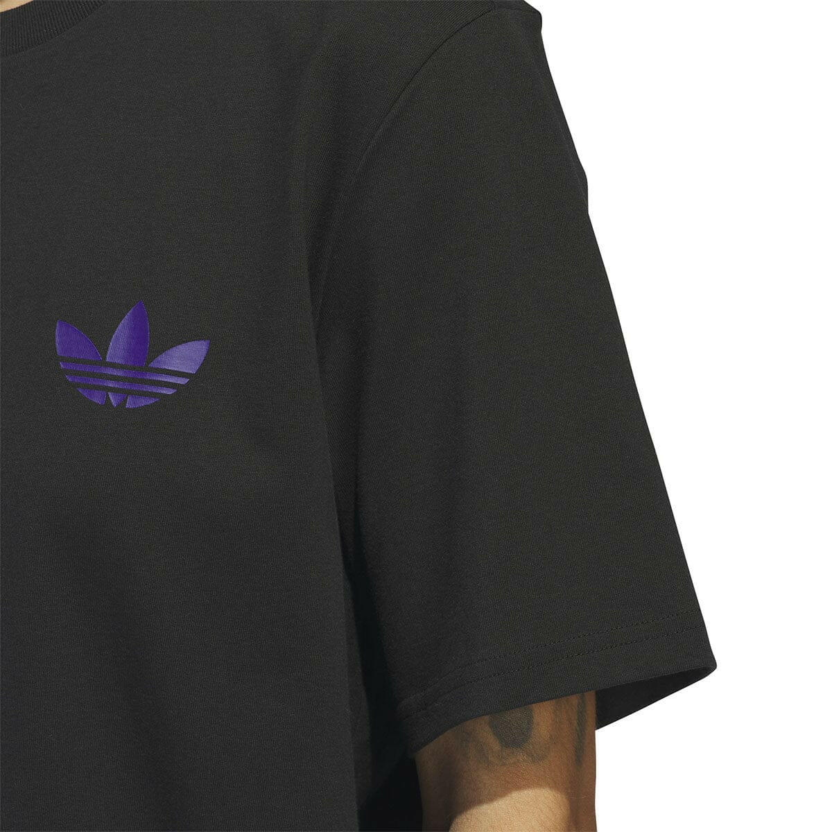 Adidas - 4.0 Stretched Tee Black/Purple.