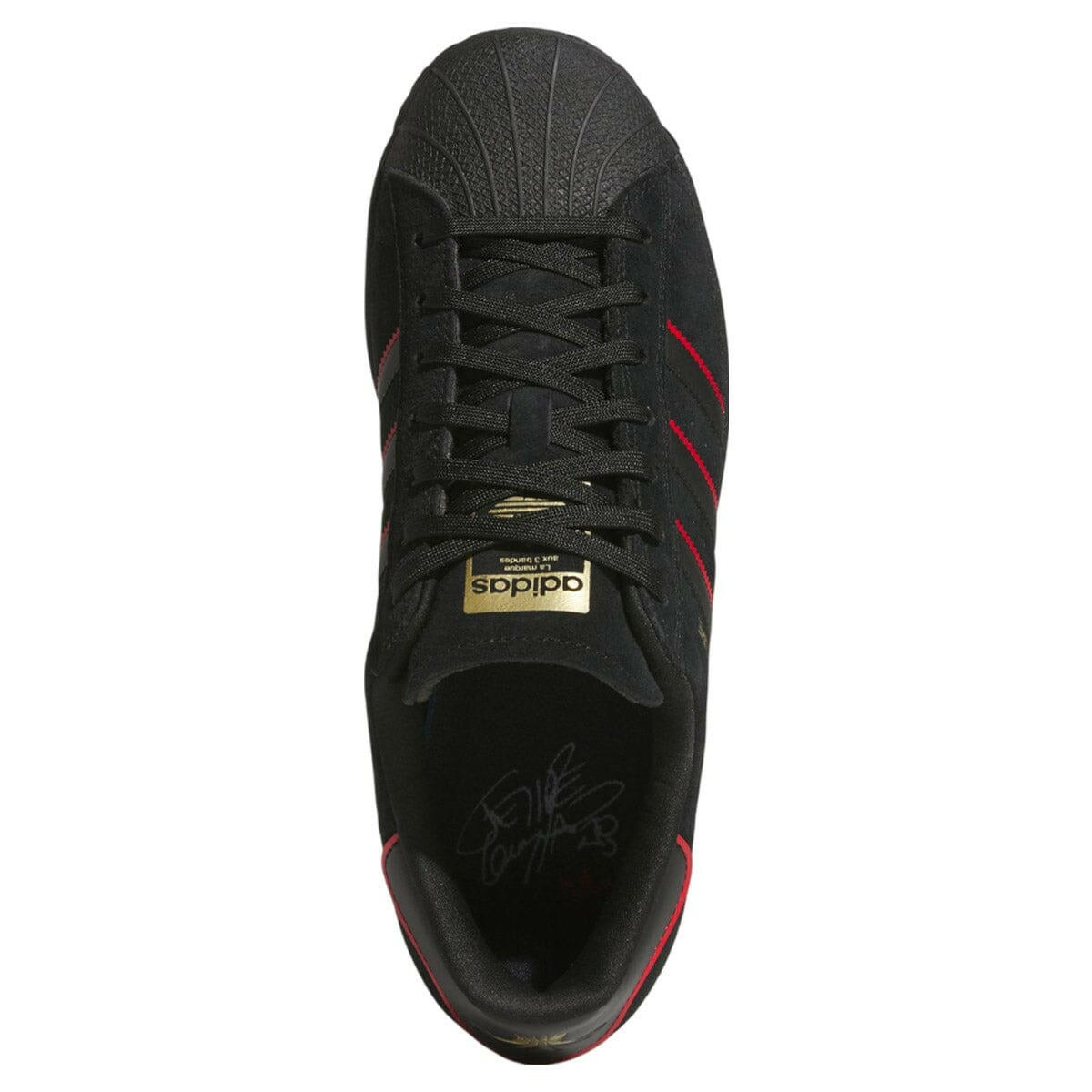 Adidas - Superstar Adv X Felipe Gustavo Shoes Black/Scarlet.
