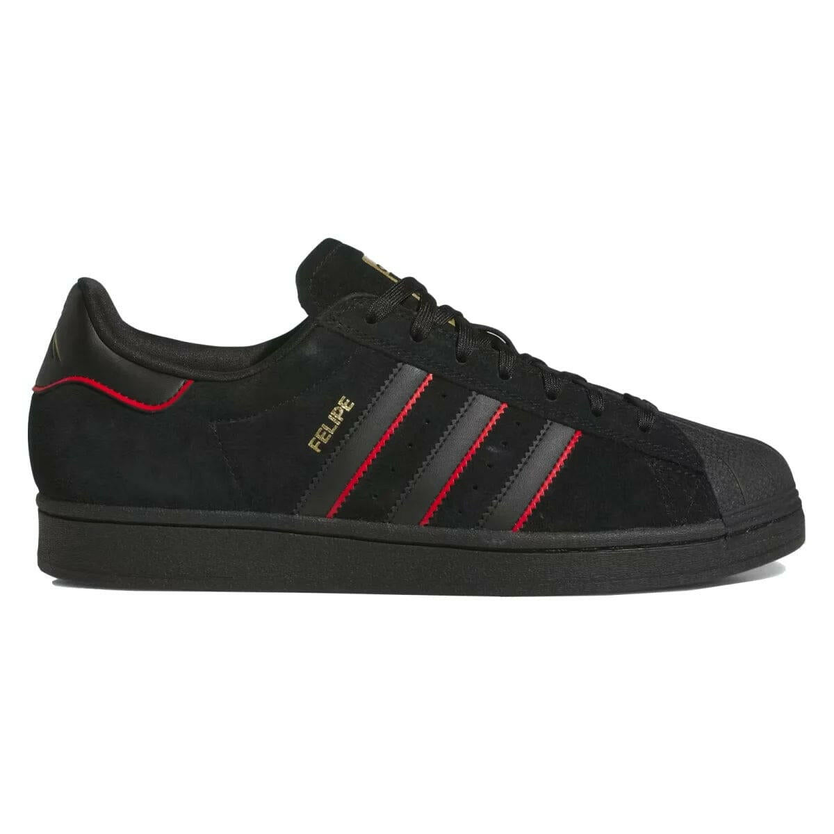 Adidas Superstar Adv X Felipe Gustavo Shoes Black/Scarlet