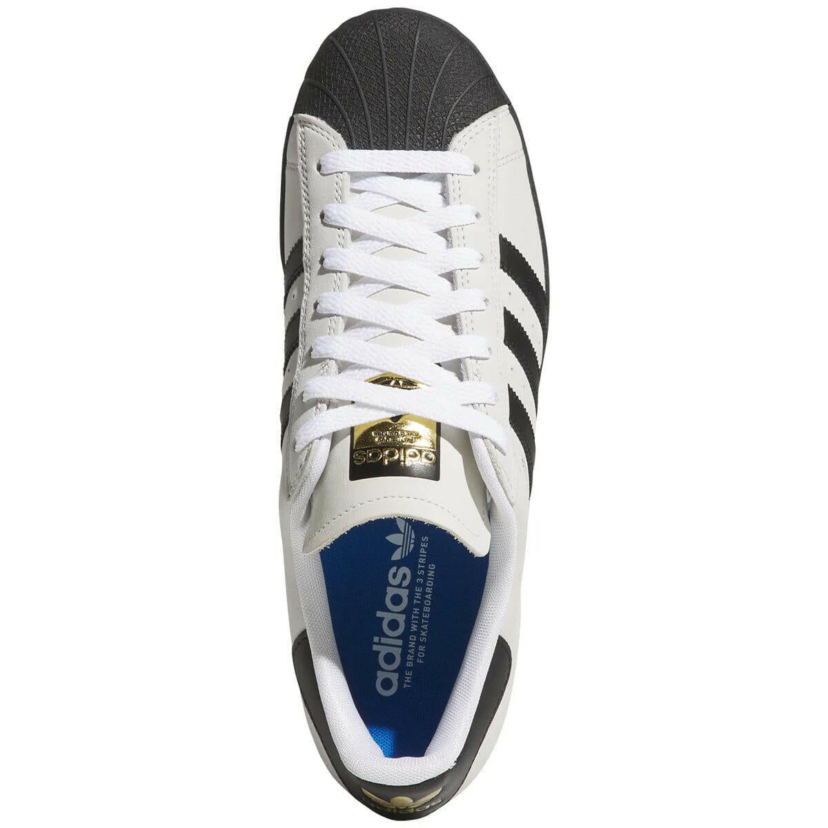 Adidas - Superstar Adv Shoes Crystal White/Black/White.