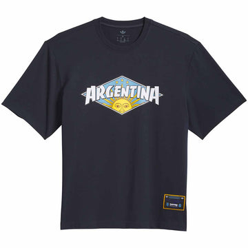 Adidas Thrasher X AFA Argentina Tee Night Navy Front