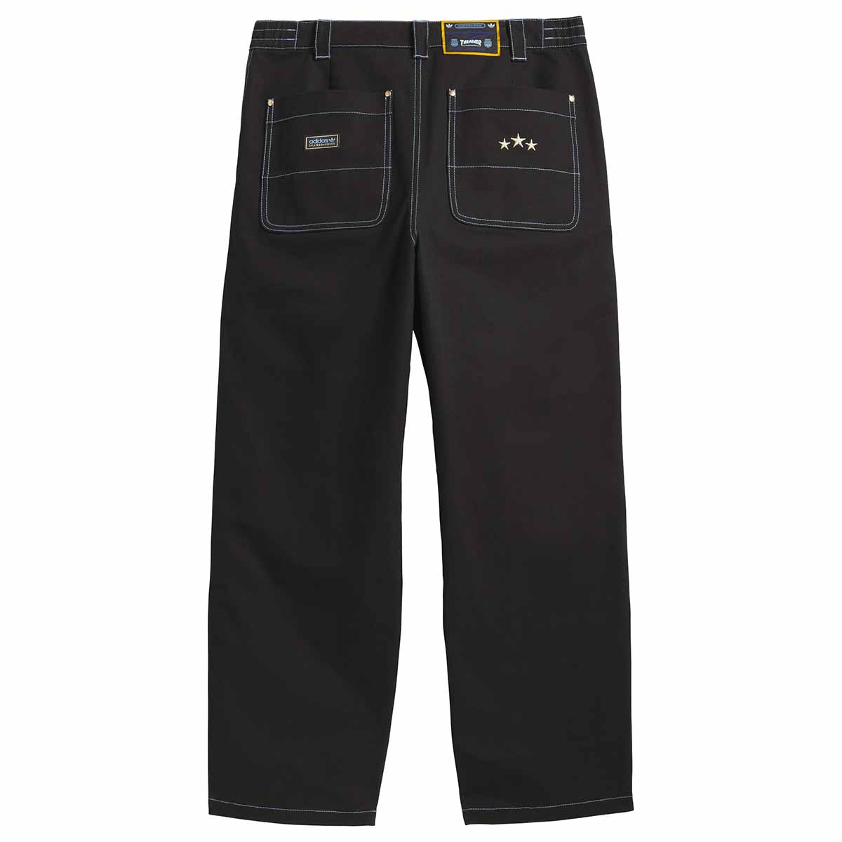 Adidas Thrasher X Argentina Chino Pants Black Back