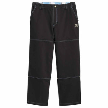 Adidas Thrasher X Argentina Chino Pants Black Front