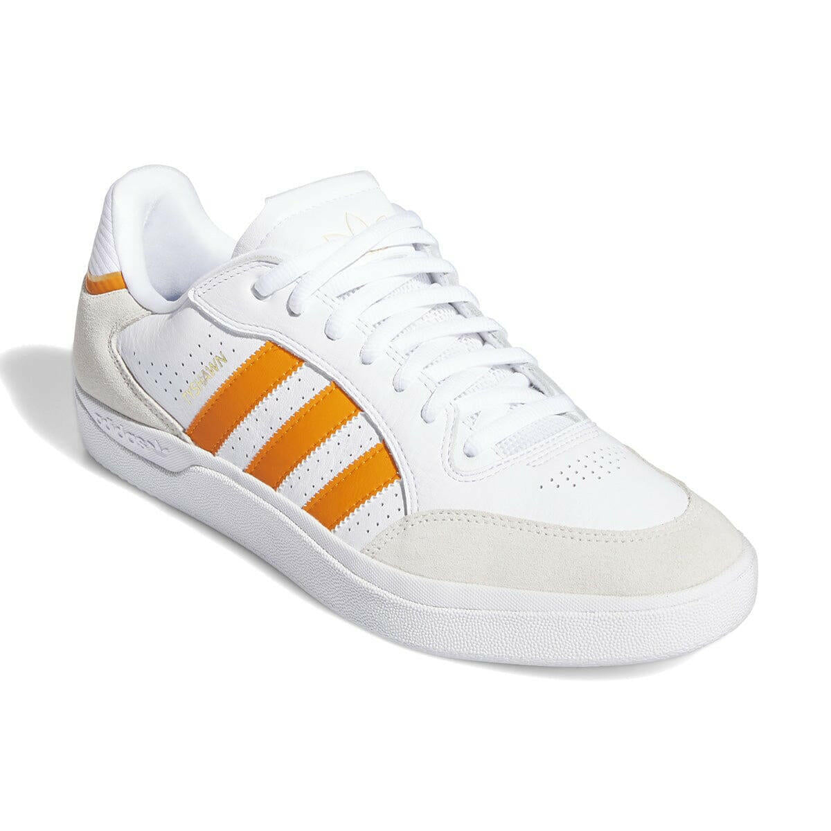 Adidas - Tyshawn Low Shoes White/White/Gold.