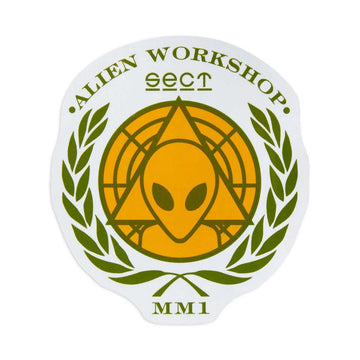 Alien Workshop AWOL 4" Sticker Orange