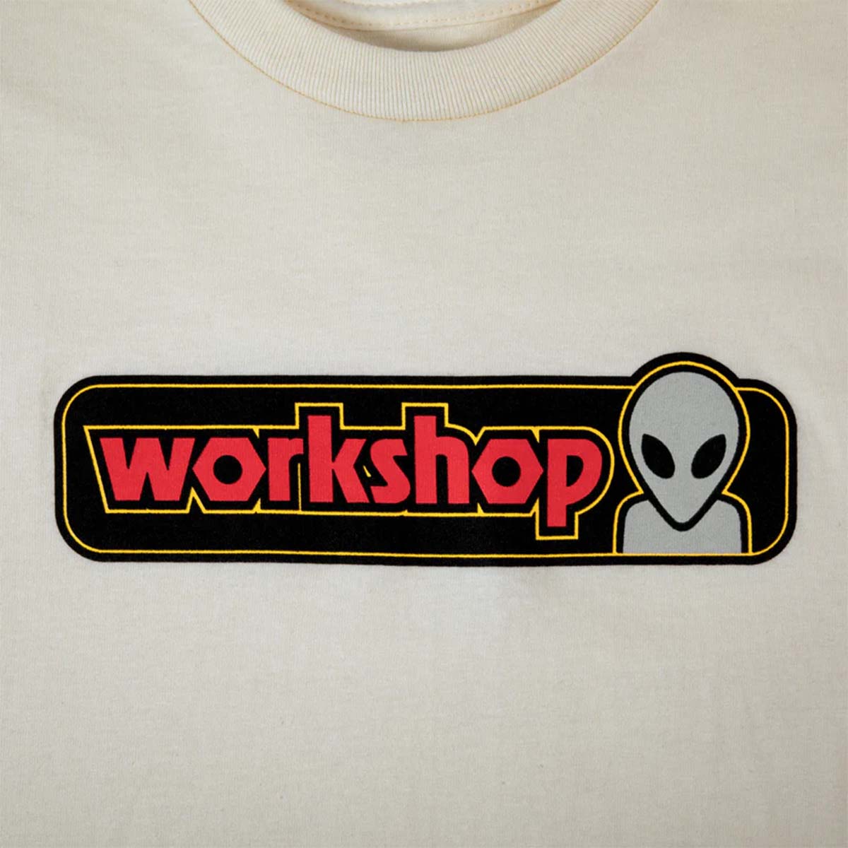 Alien Workshop Bar Logo Tee Off White Detail