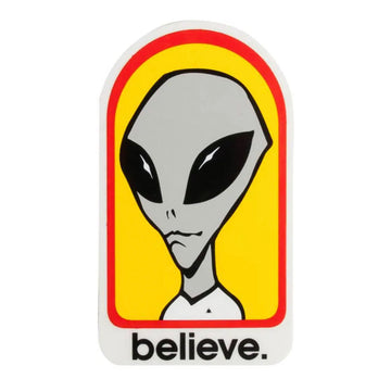 Alien Workshop Believe 3" Sticker