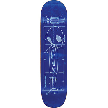 Alien Workshop Blueprint 8.75 Skateboard Deck