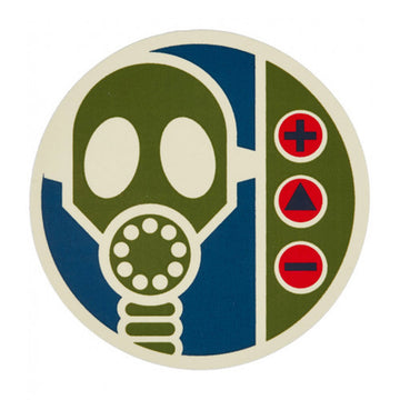 Alien Workshop Gas Mask Sticker