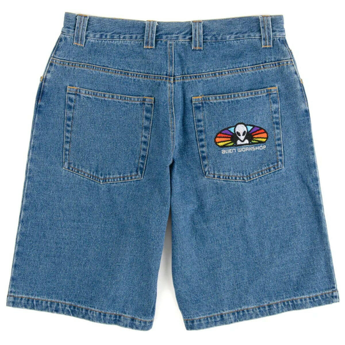 Alien Workshop - AWS Jorts Washed Indigo.