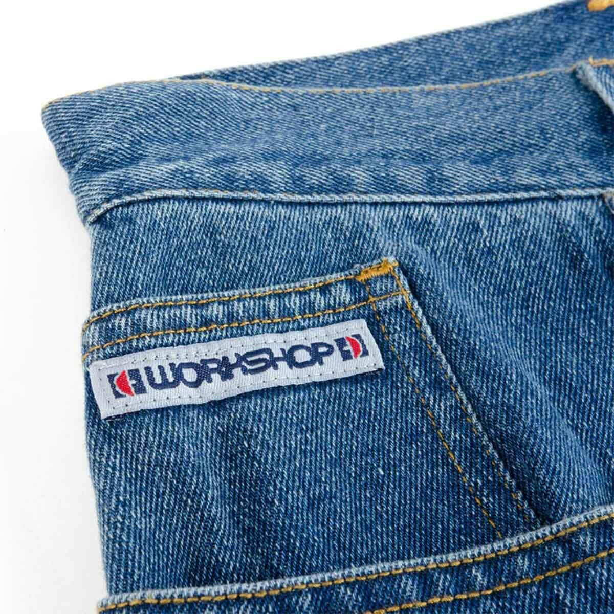 Alien Workshop - AWS Jorts Washed Indigo.
