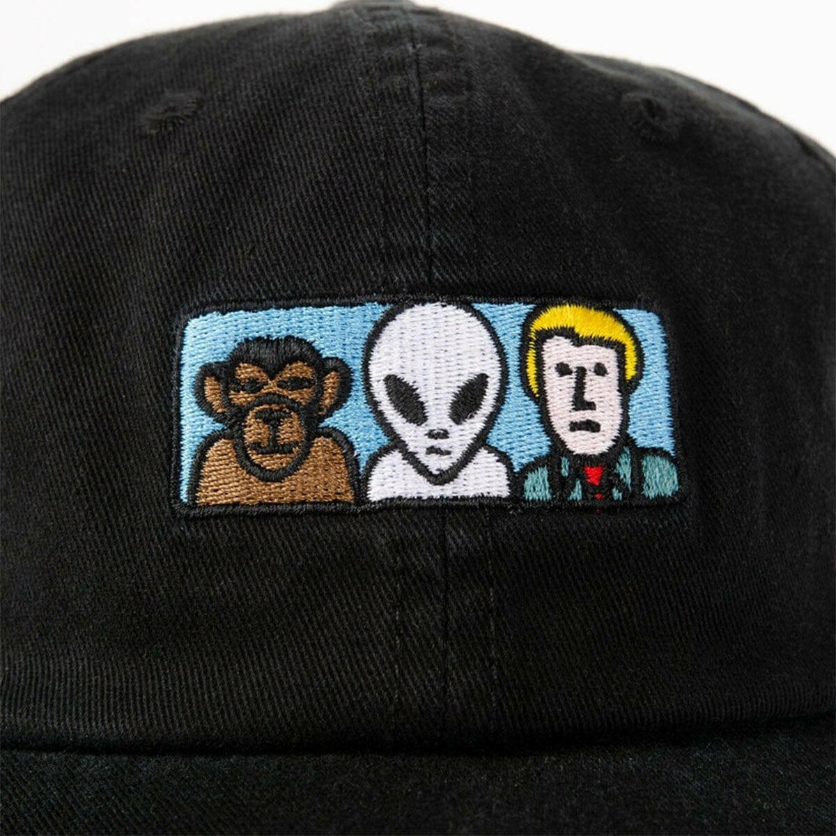 Alien Workshop - Missing Link Embroidered Twill Cap Black.