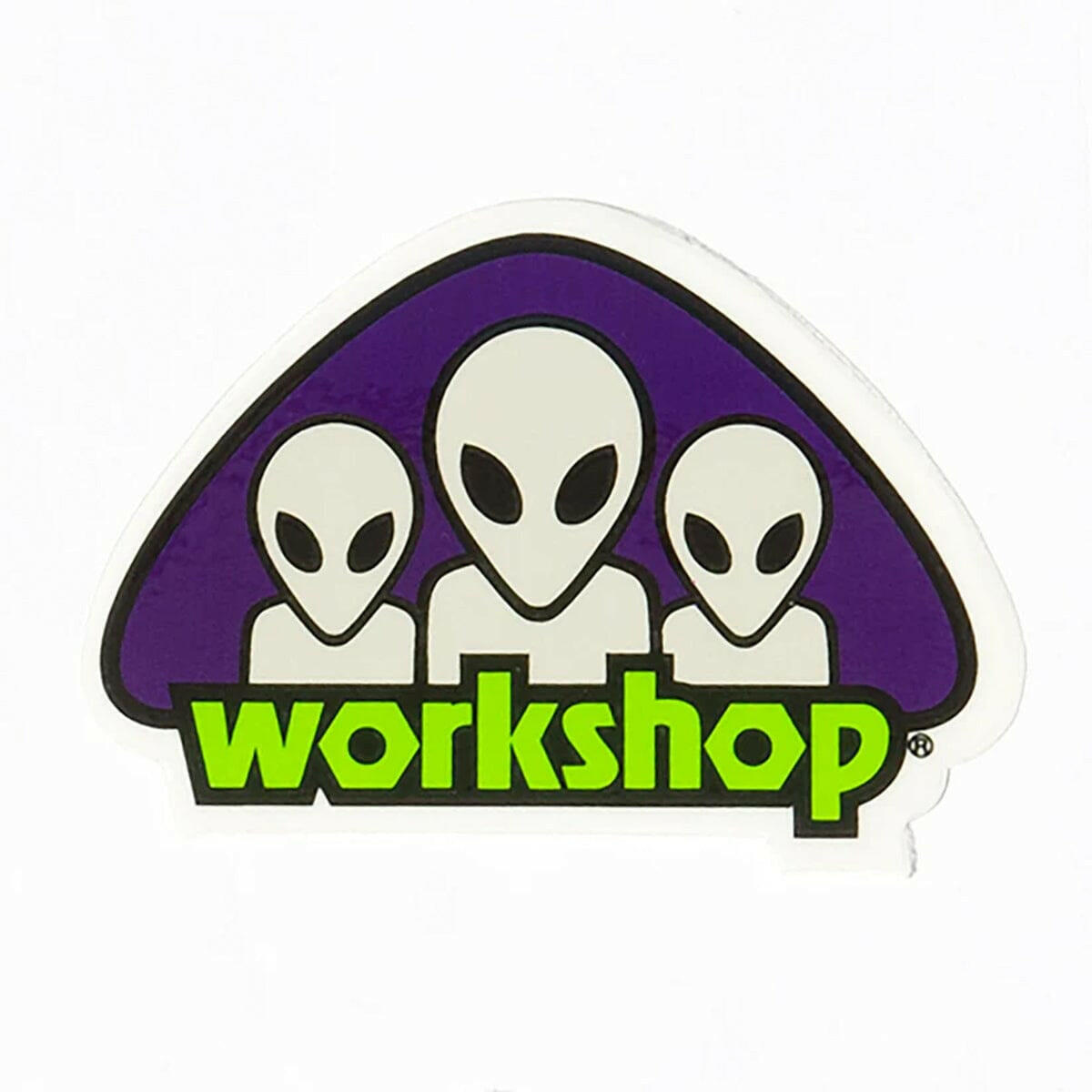 Alien Workshop - Triad 3.25" Sticker.