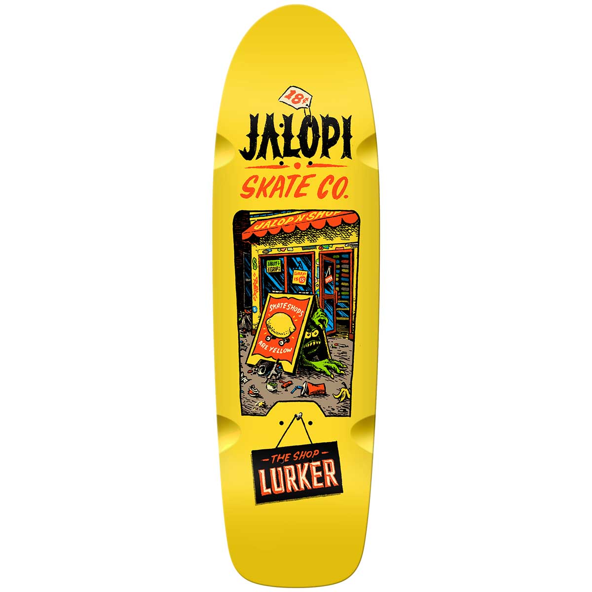 Anti Hero Jalopi Shop Lurker SSD 26 9.1 Skateboard Deck