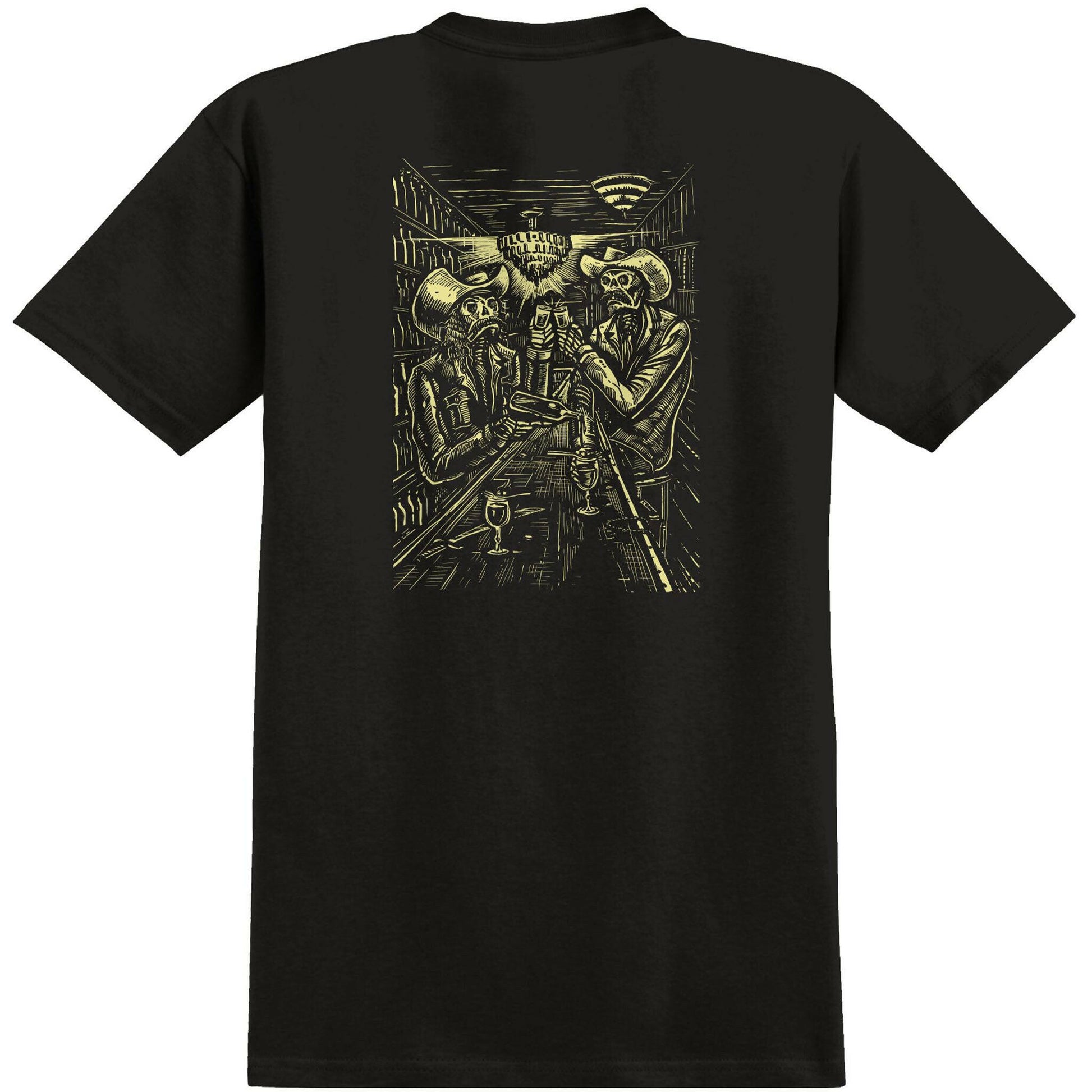 Anti Hero - Absentes Tee Black.