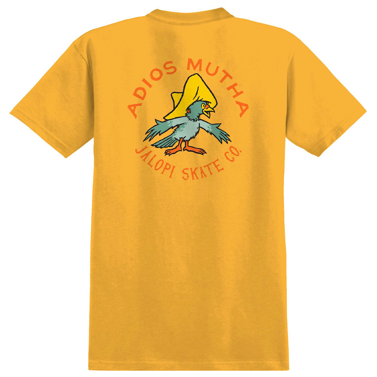 Anti Hero - Adios Mutha Tee Mustard.
