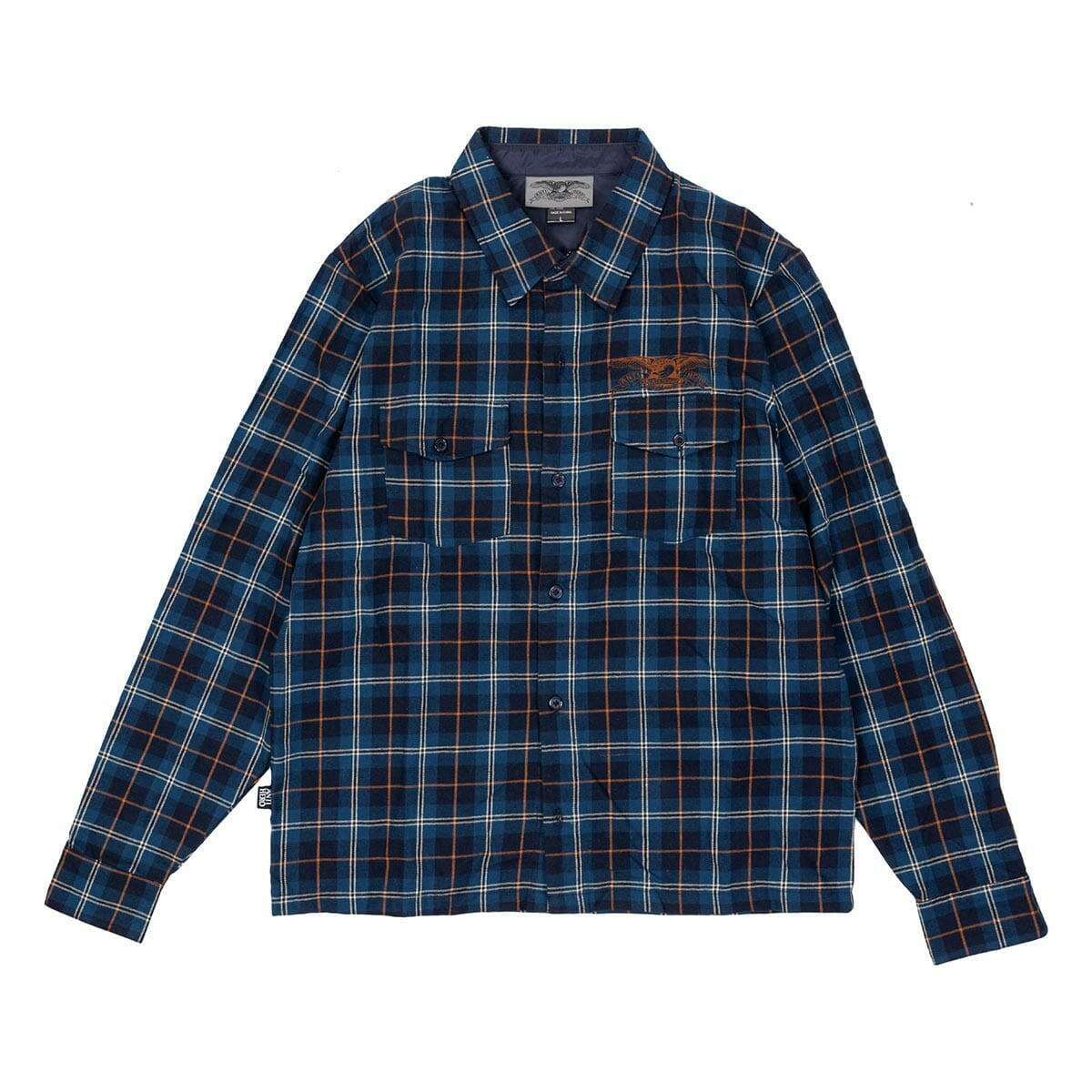 Anti Hero - Basic Eagle Flannel Shirt Multi.