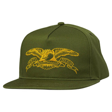 Anti Hero - Basic Eagle Snapback Sage/Gold.