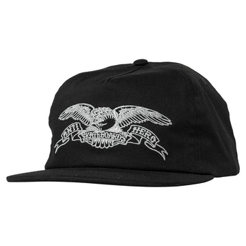 Anti Hero Basic Eagle Snapback Black/Grey