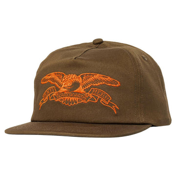 Anti Hero - Basic Eagle Snapback Brown/Orange.